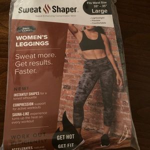 Sweat Shaper Sauna-like workout pants